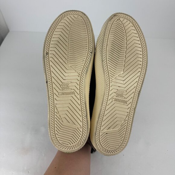 Cariuma OCA Low Navy Blue Canvas Sneaker Women's 7.5 Casual Comfortable - Picture 12 of 12